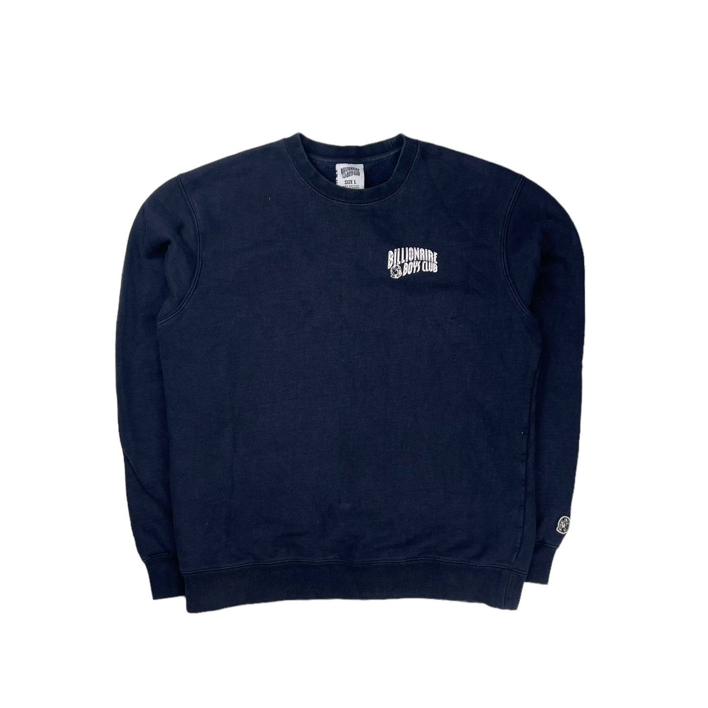 Billionaire boys club navy pullover sweatshirt