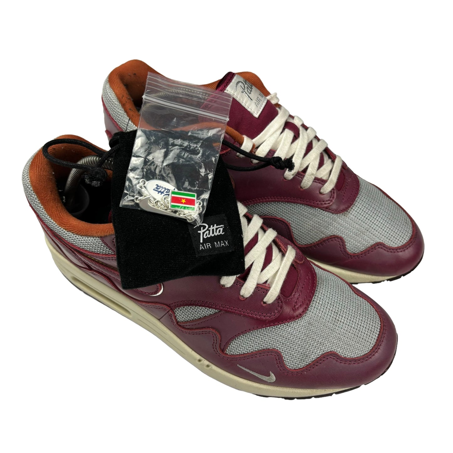 Nike x Patta air max 1 ‘Rush maroon’