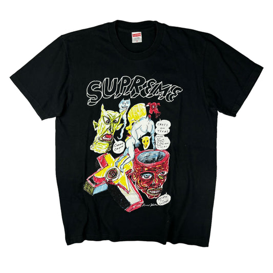 Supreme x Daniel Johnston black T shirt