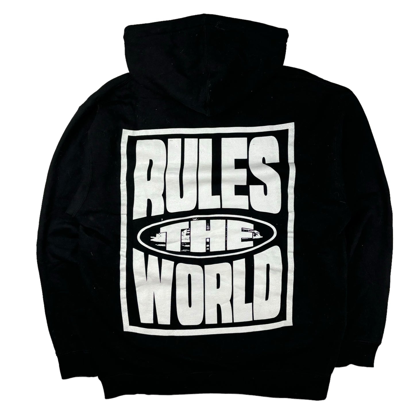 Corteiz ‘Rules the world’ black pullover hoodie