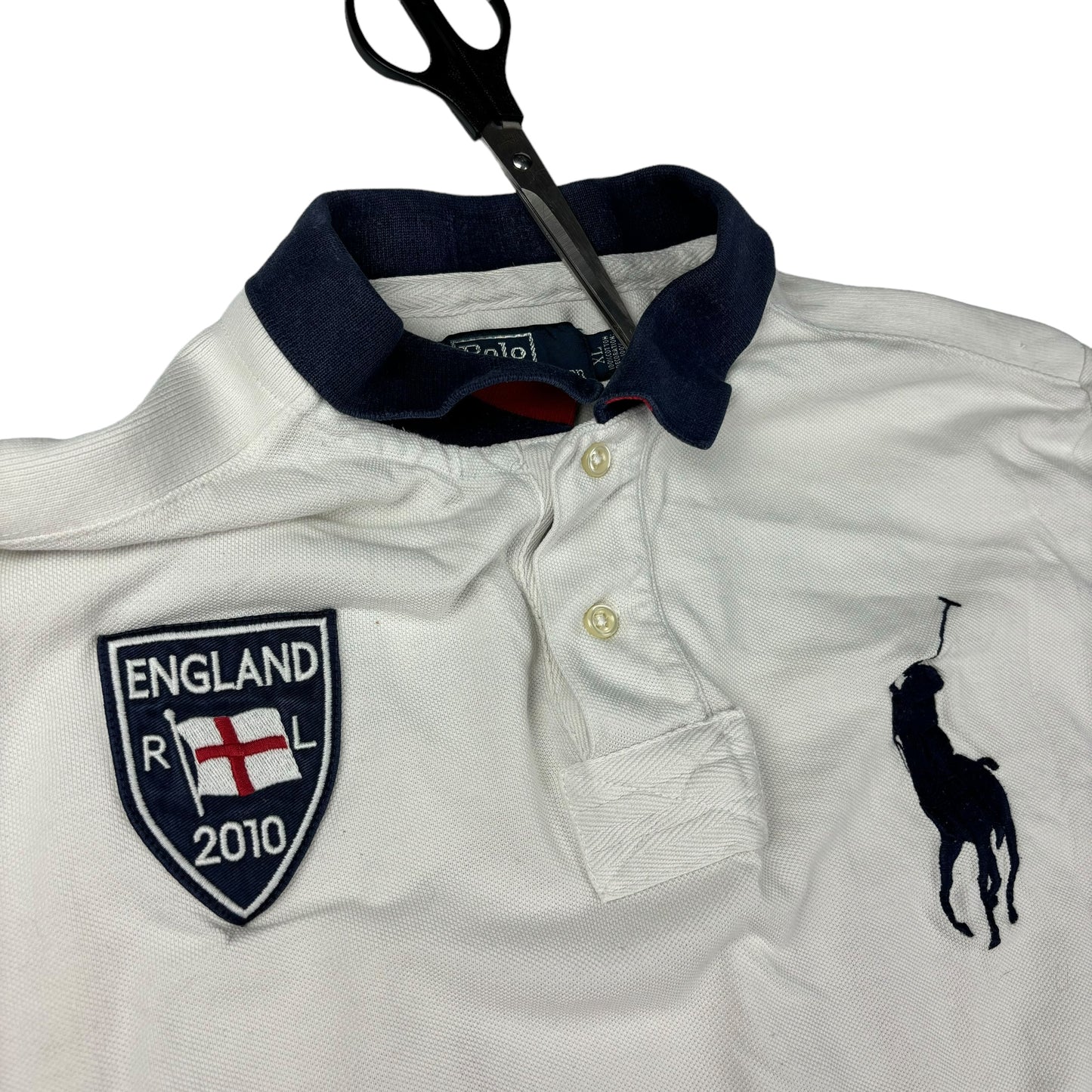 Ralph Lauren big pony ‘Chief Keef style’ England polo shirt