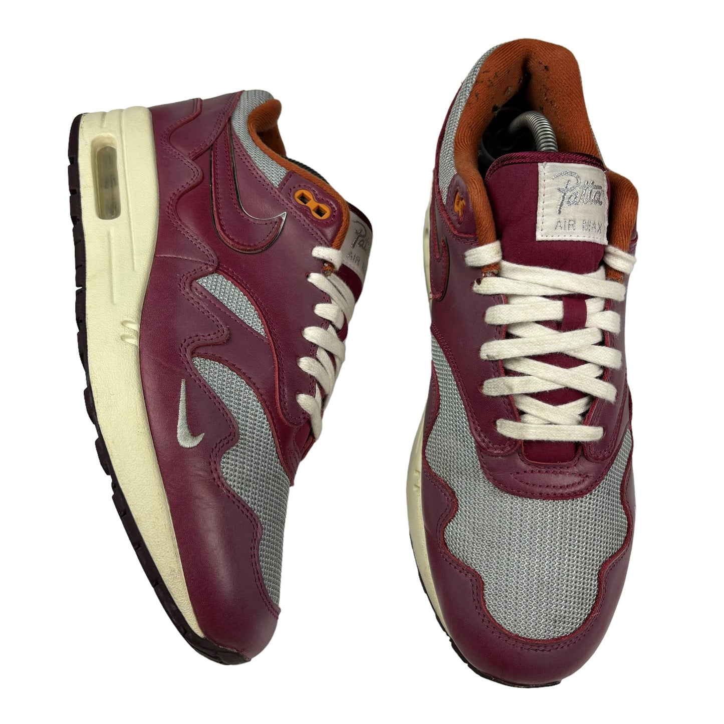 Nike x Patta air max 1 ‘Rush maroon’