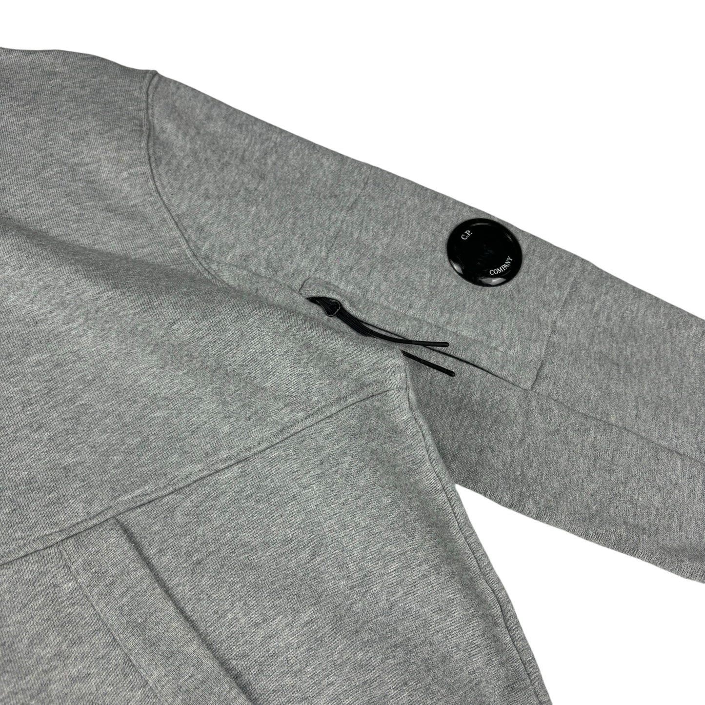 CP company grey pullover hoodie