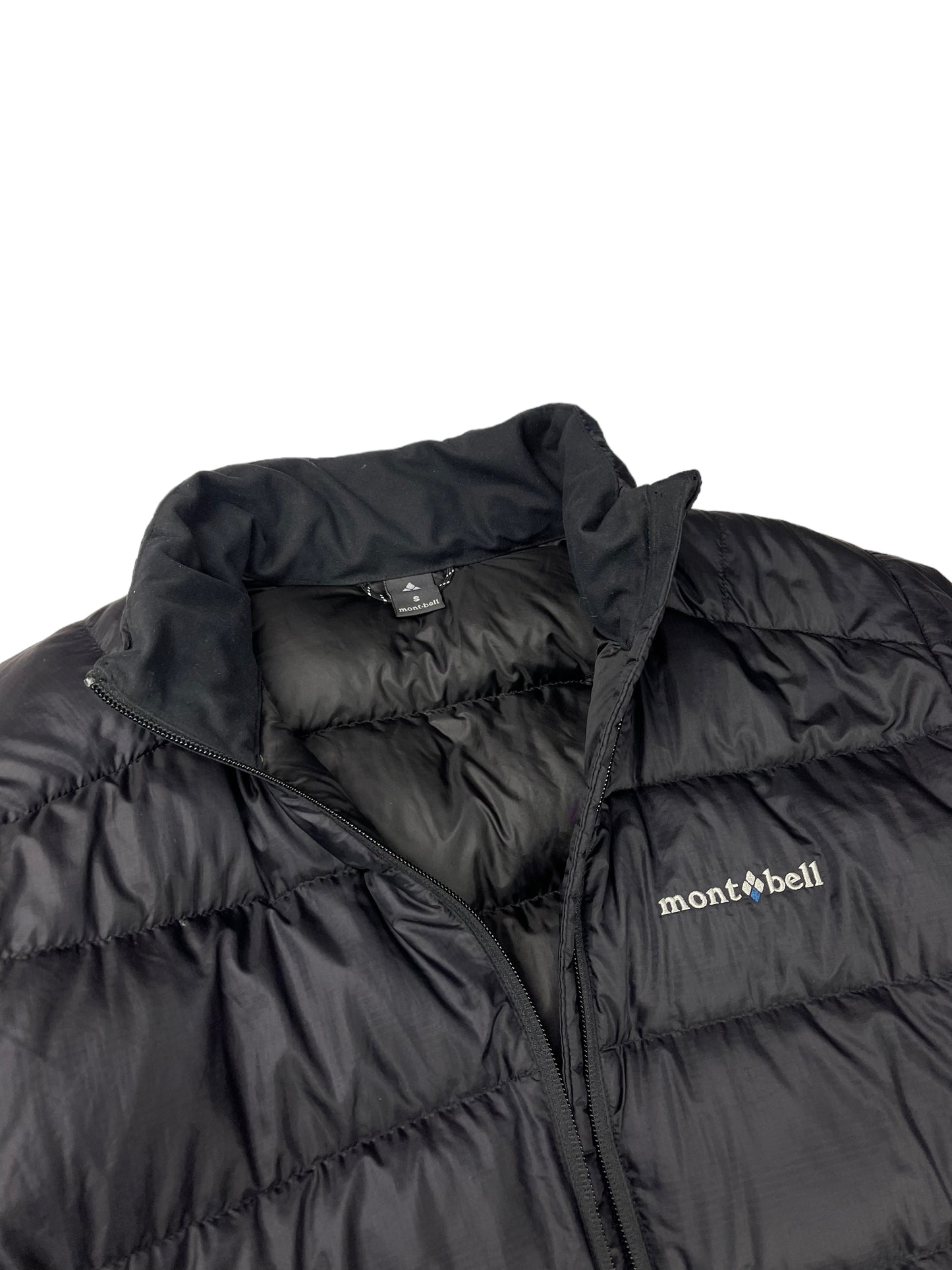 Montbell black down puffer jacket