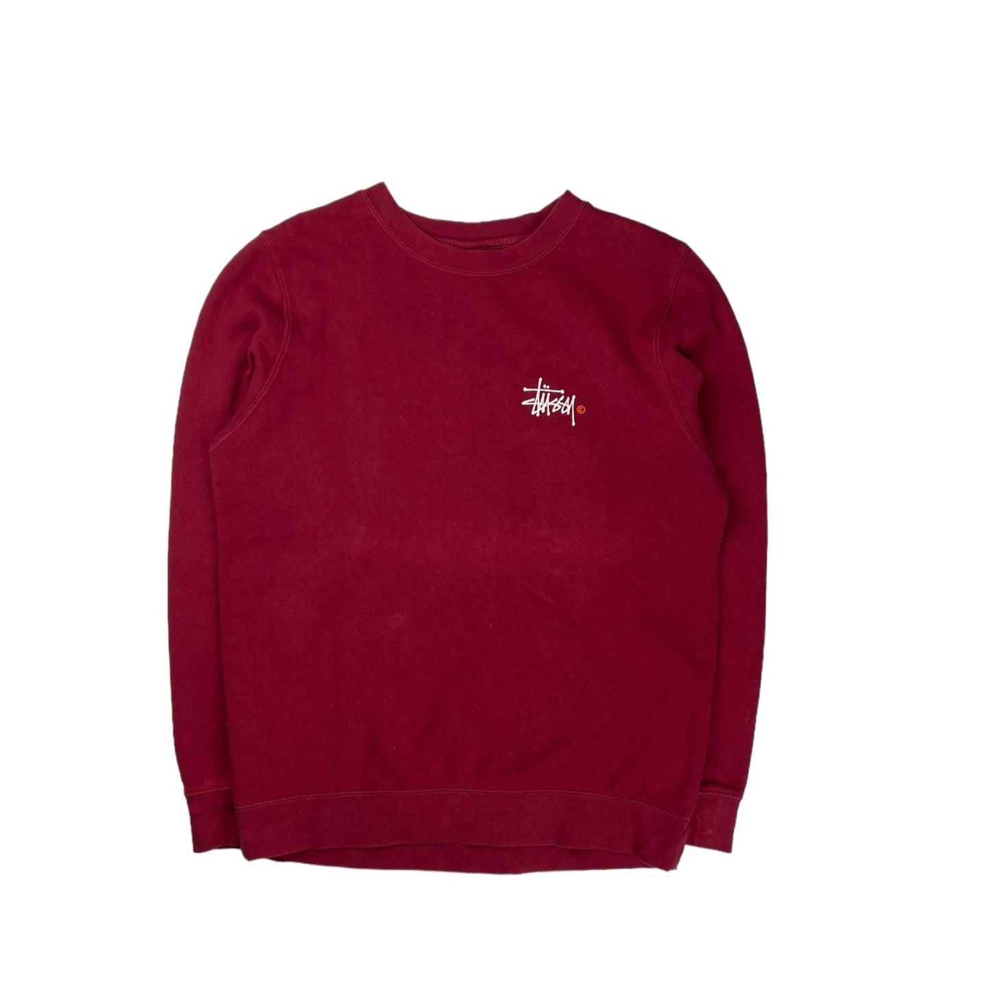 Stussy spellout pullover sweatshirt