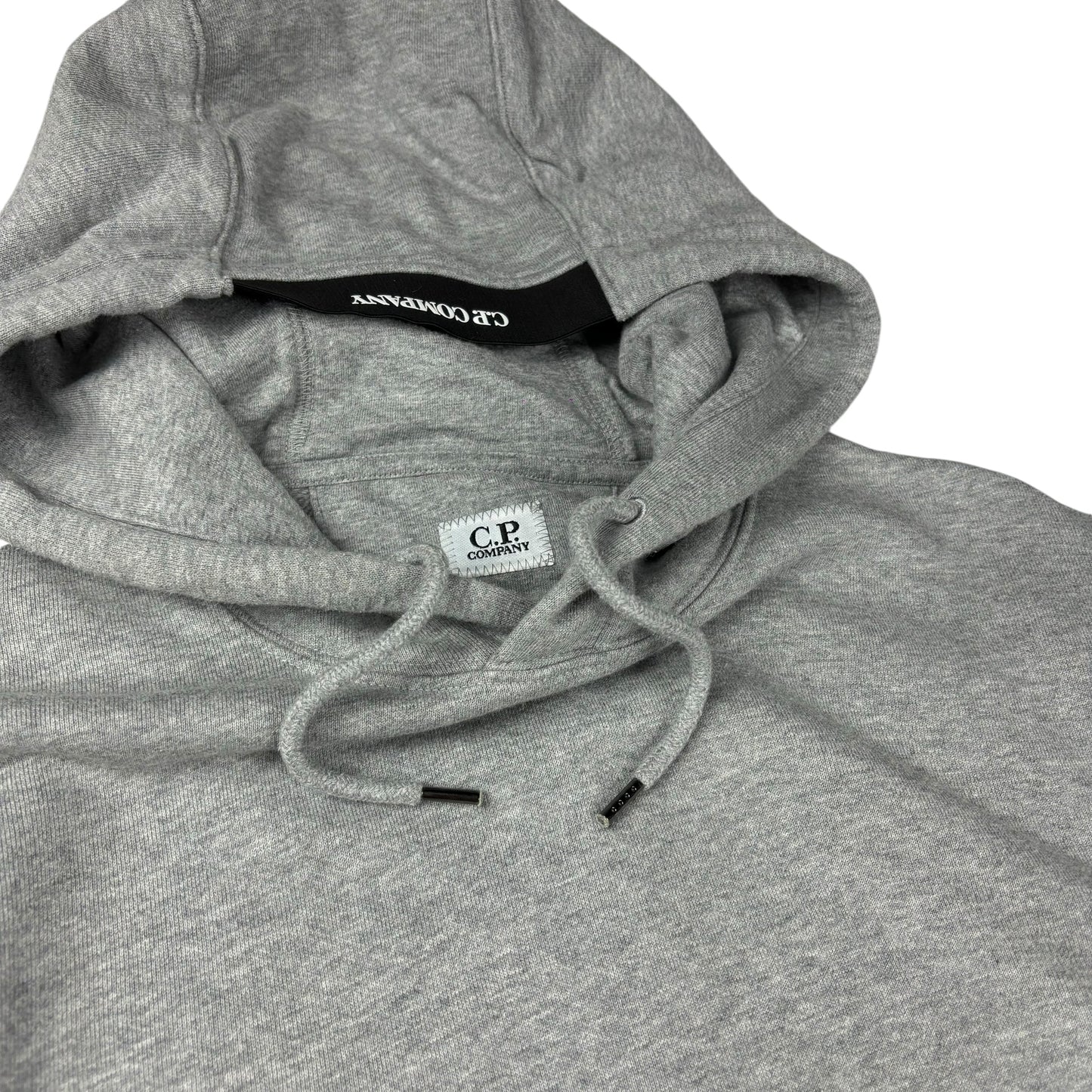 CP company grey pullover hoodie