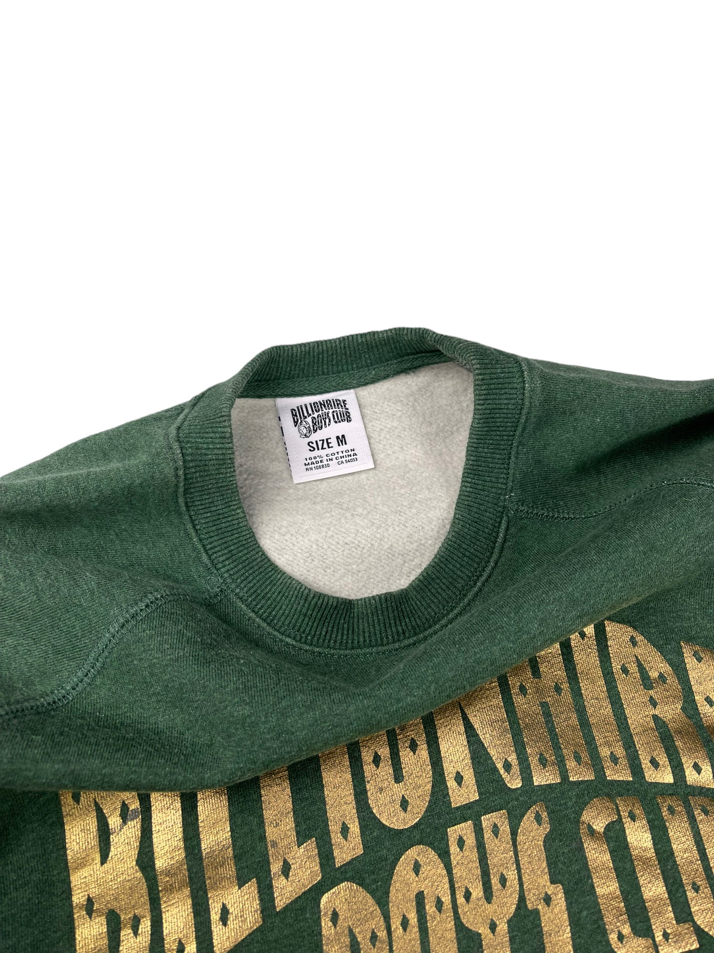 Billionaire boys club spellout pullover sweatshirt