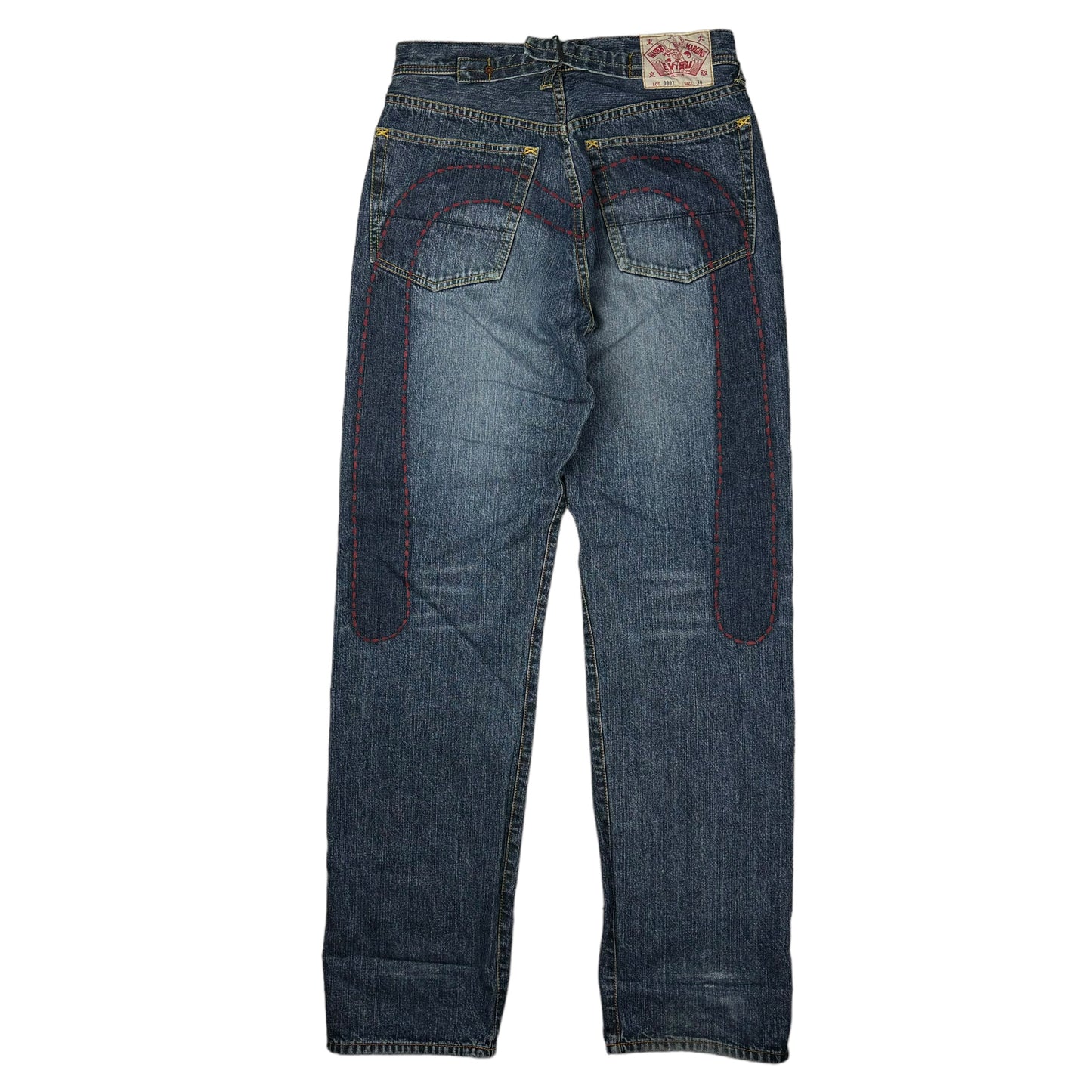 Evisu stitch daicock denim jeans