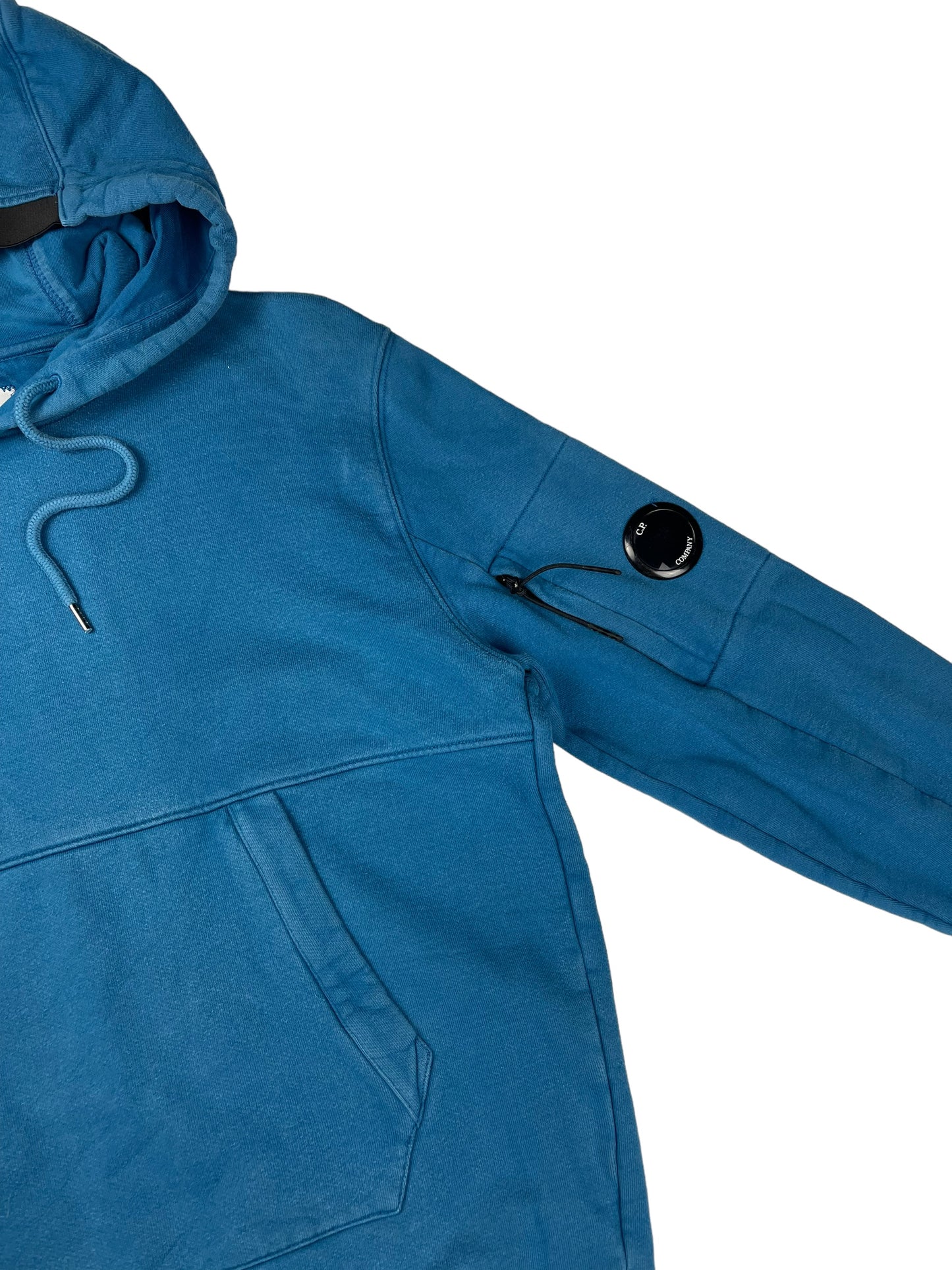 CP company blue pullover hoodie