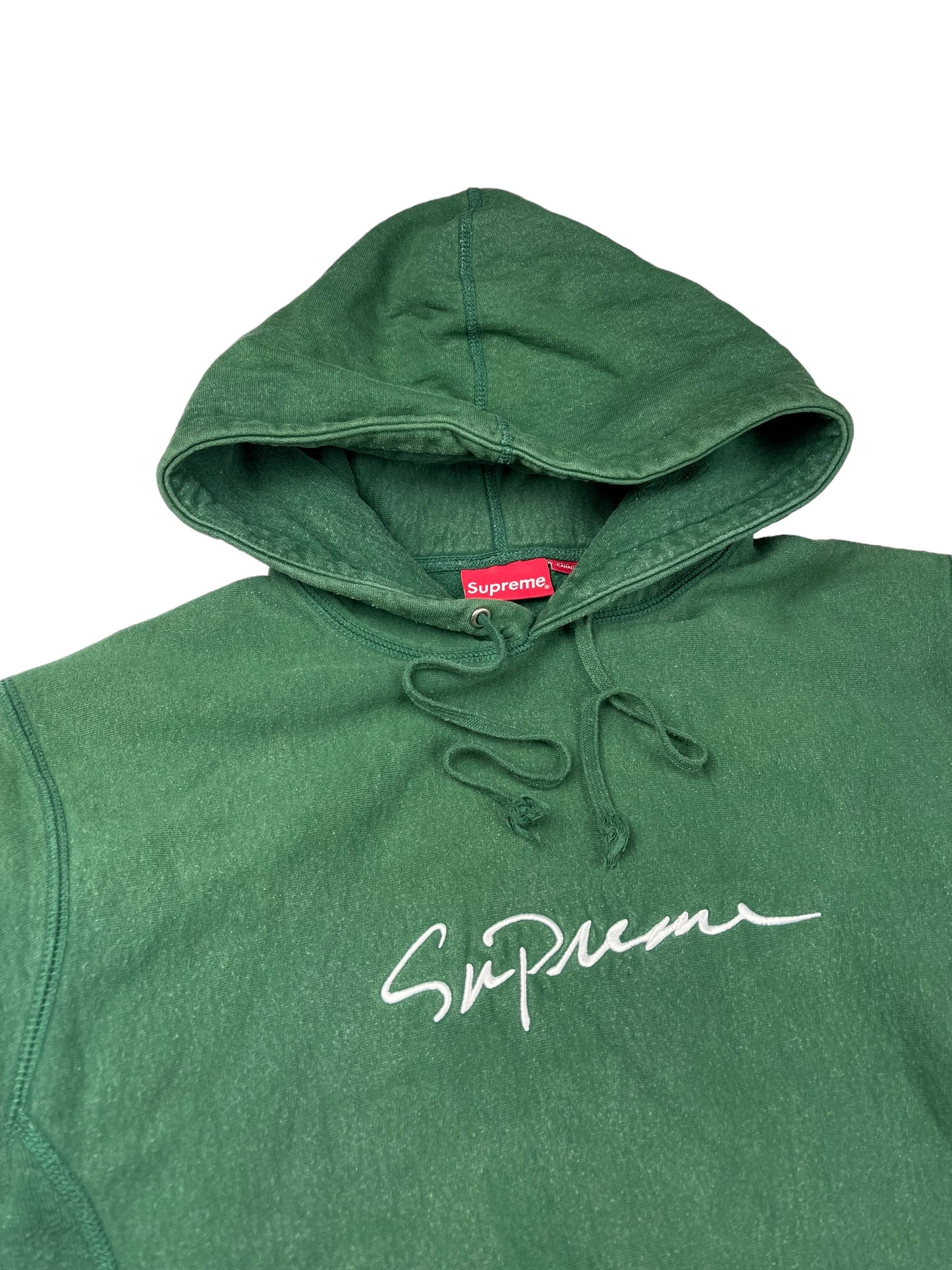 Supreme classic script pullover hoodie