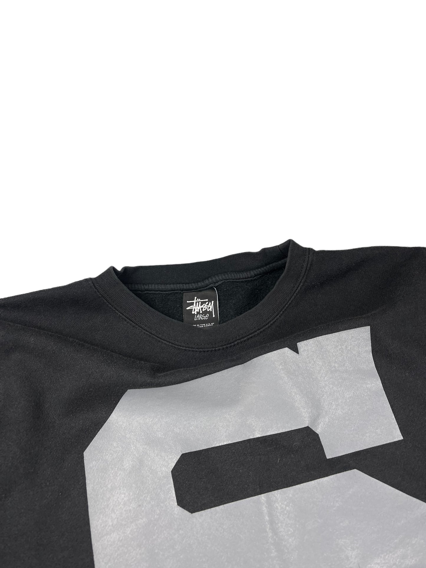 Stussy spellout pullover sweatshirt