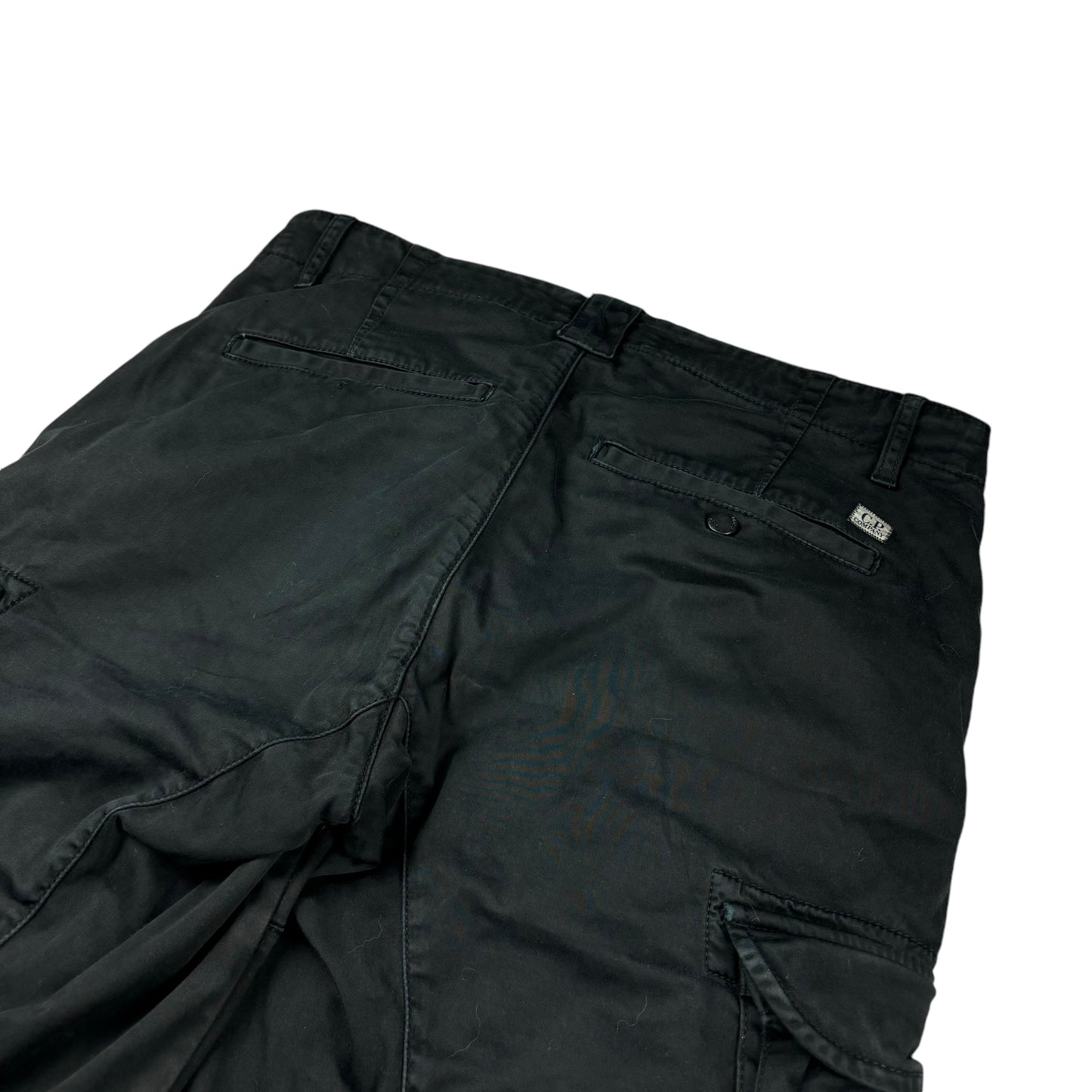 CP company black cargo shorts