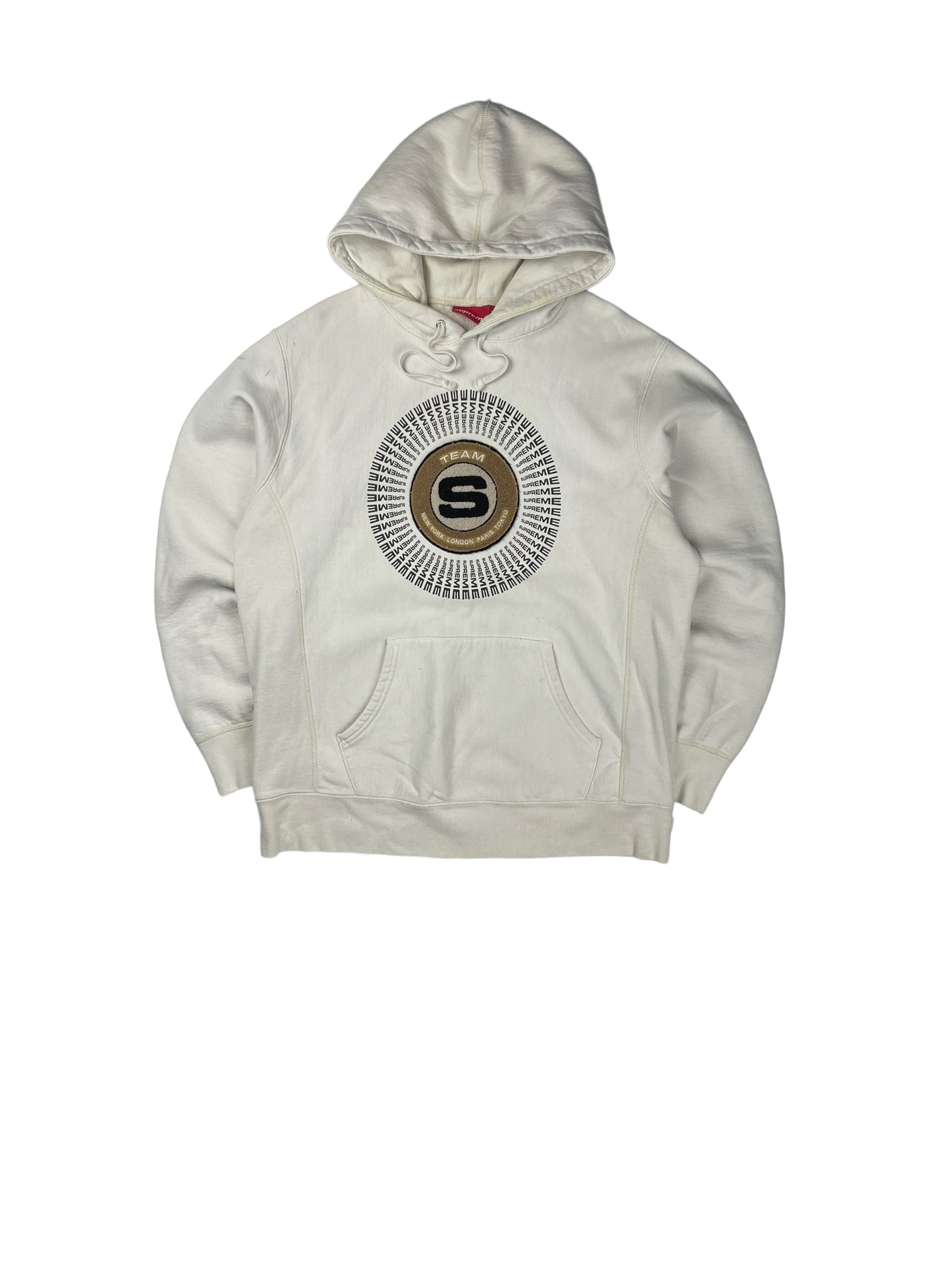 Supreme Chenille Appliqué pullover hoodie