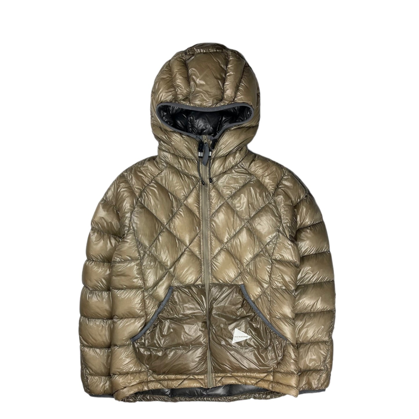 And wander diamond stitch down puffer jacket