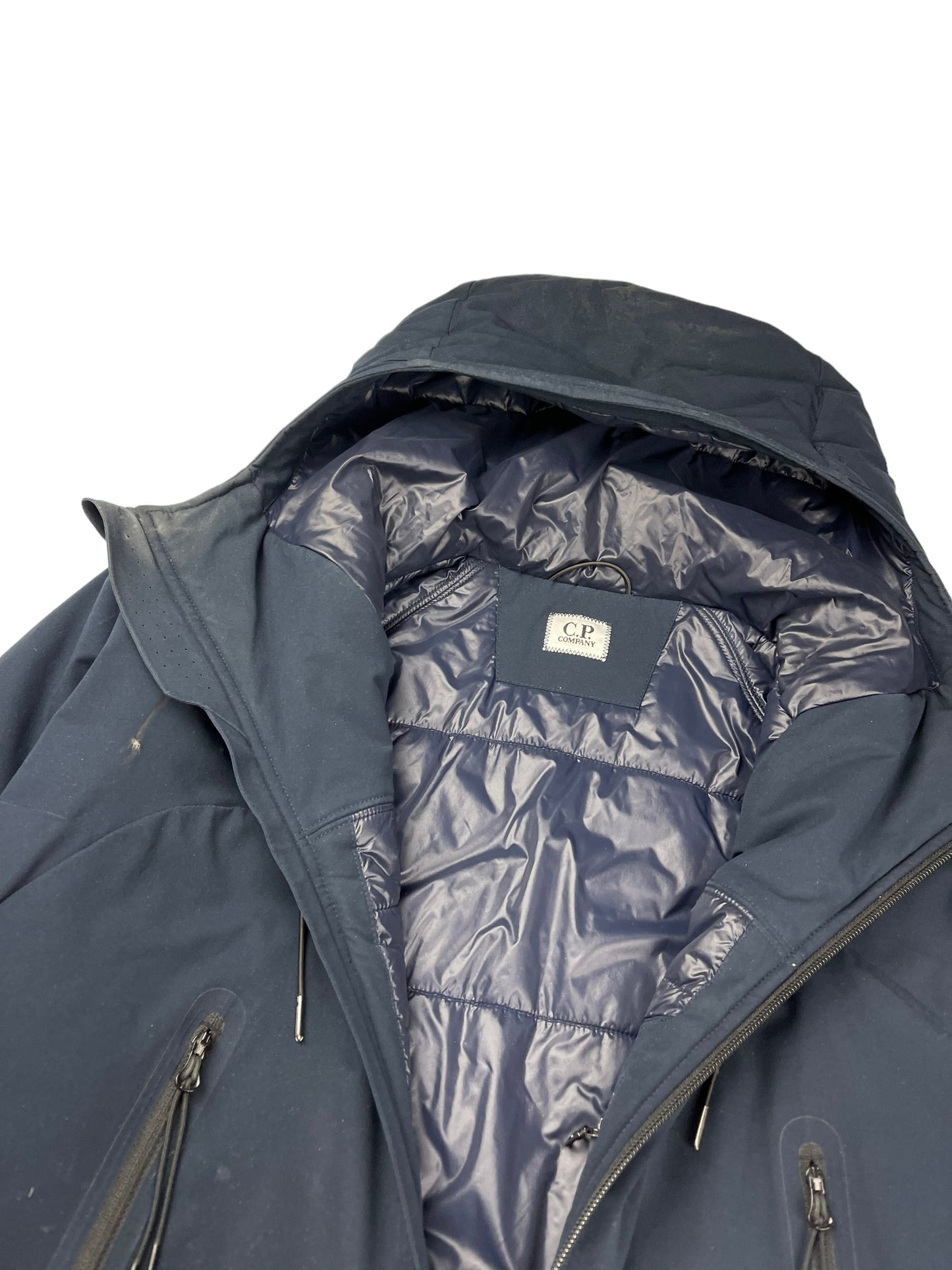 CP company navy Pro-Tek primaloft down jacket