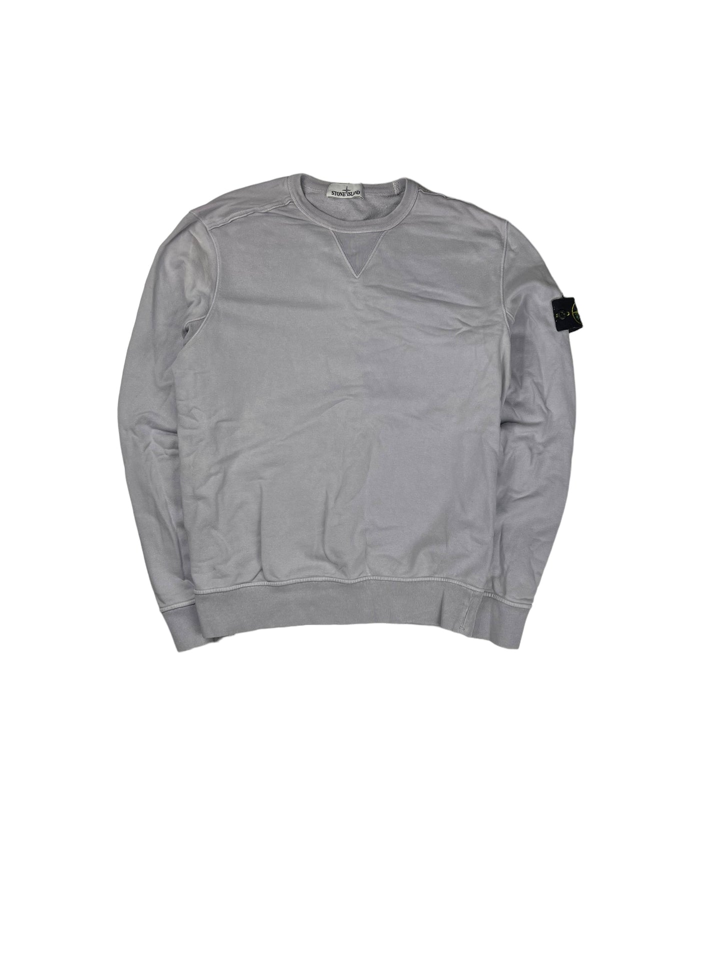 Stone island Lilac pullover sweatshirt