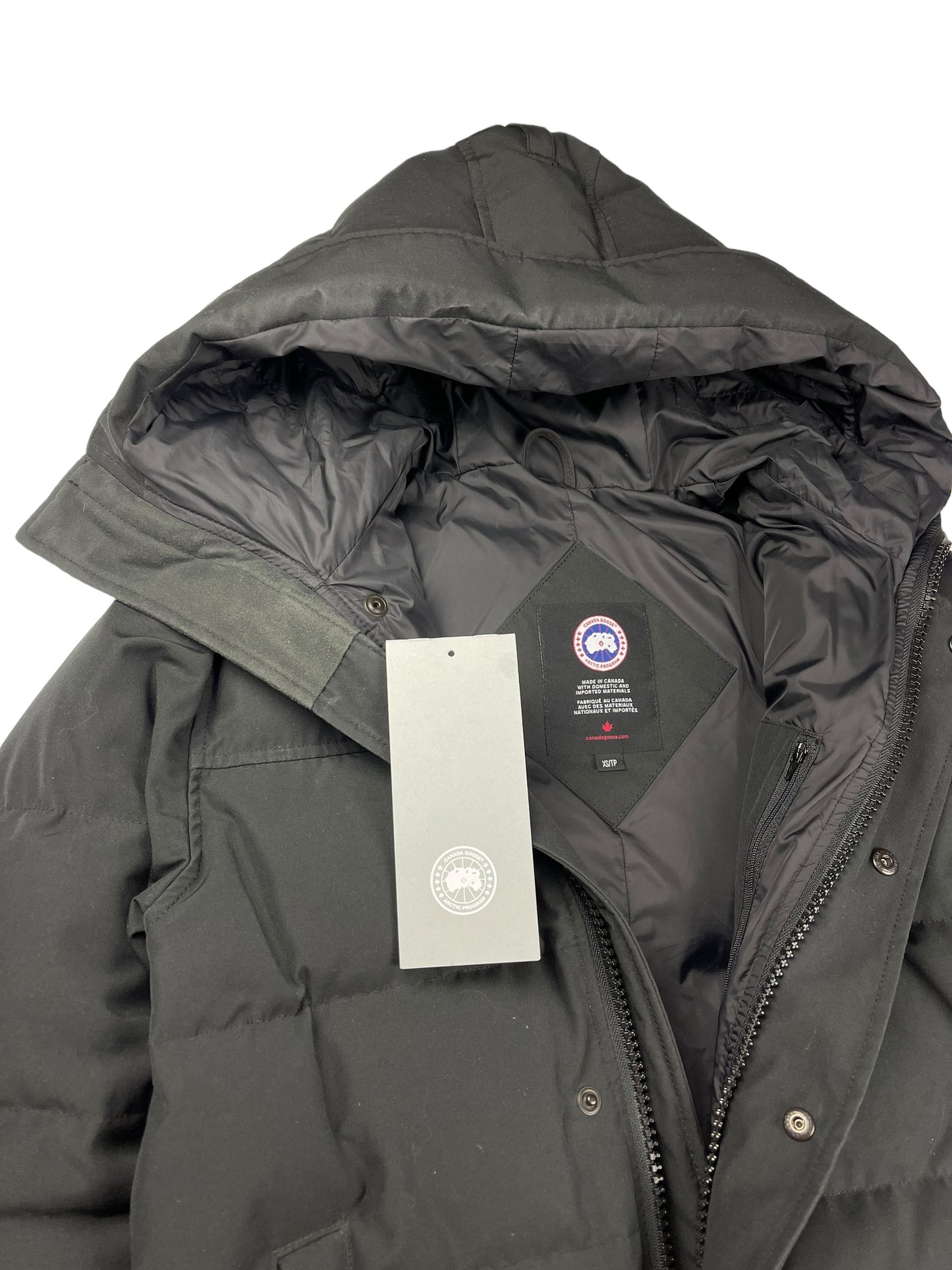 Canada goose black Macmillan parka jacket