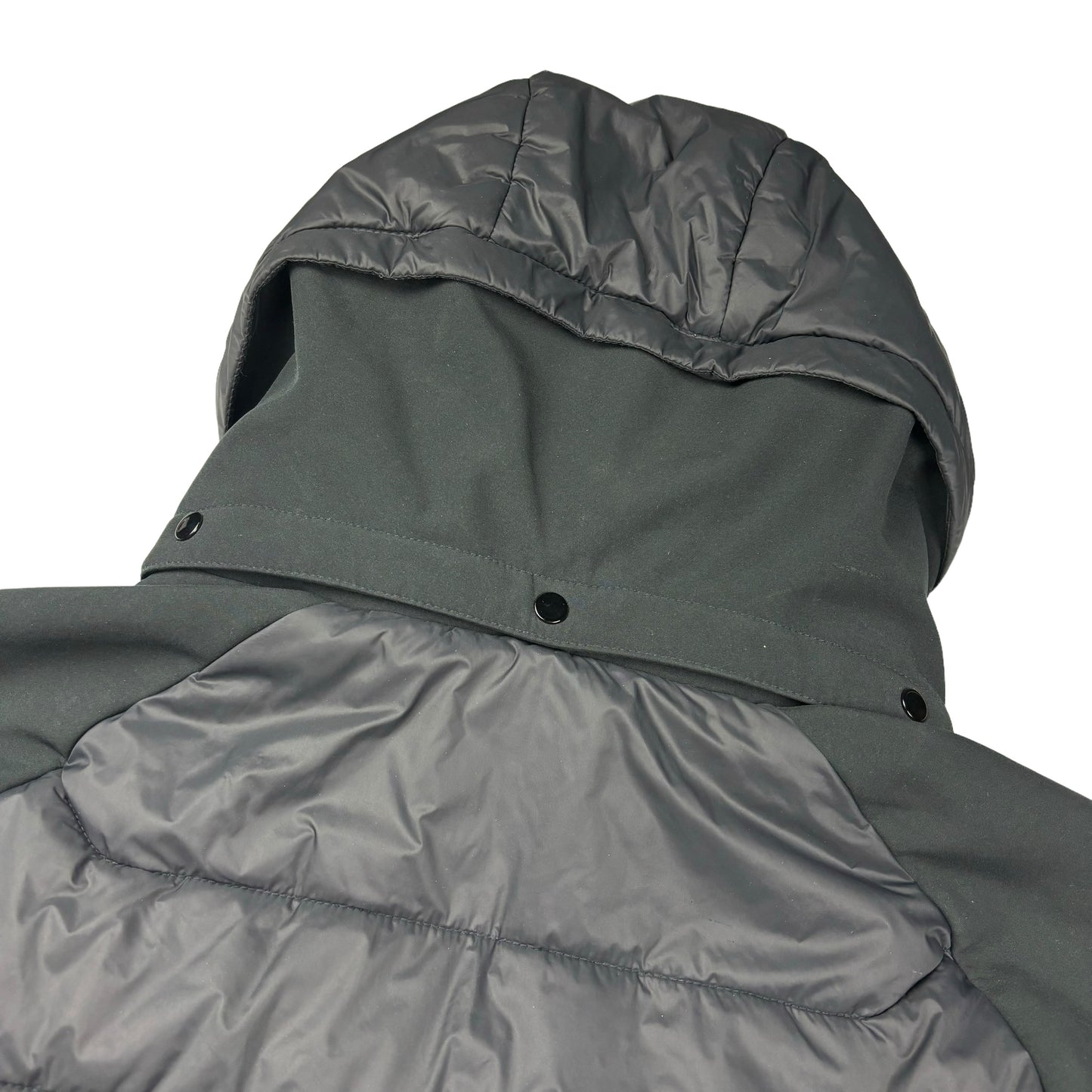 CP company soft shell puffer goggle jacket