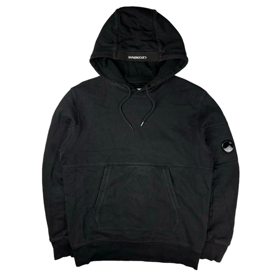 CP company black pullover hoodie