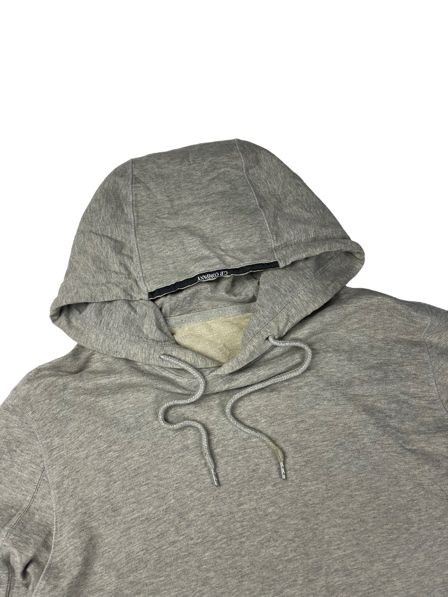 CP company grey pullover hoodie