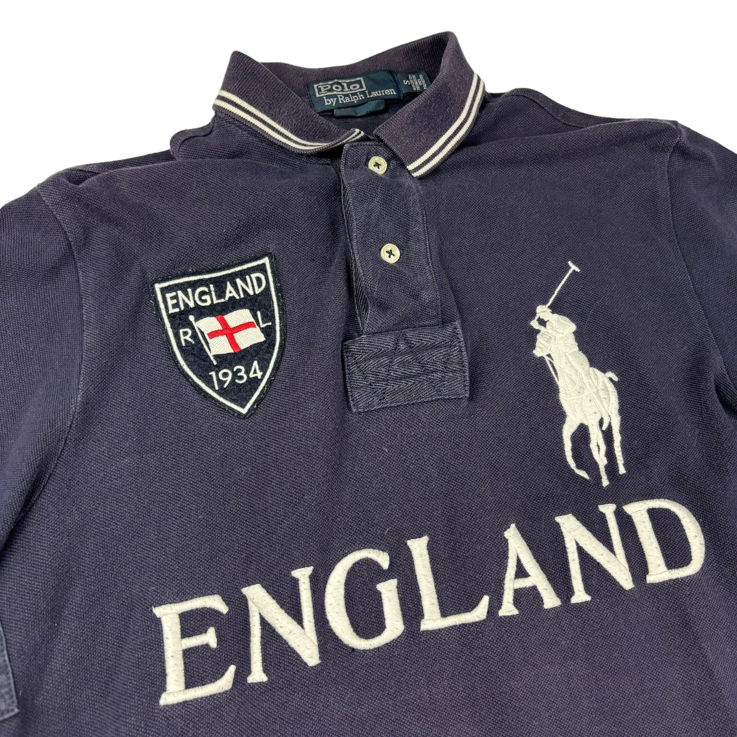 Ralph Lauren big pony ‘chief Keef style’ England polo shirt