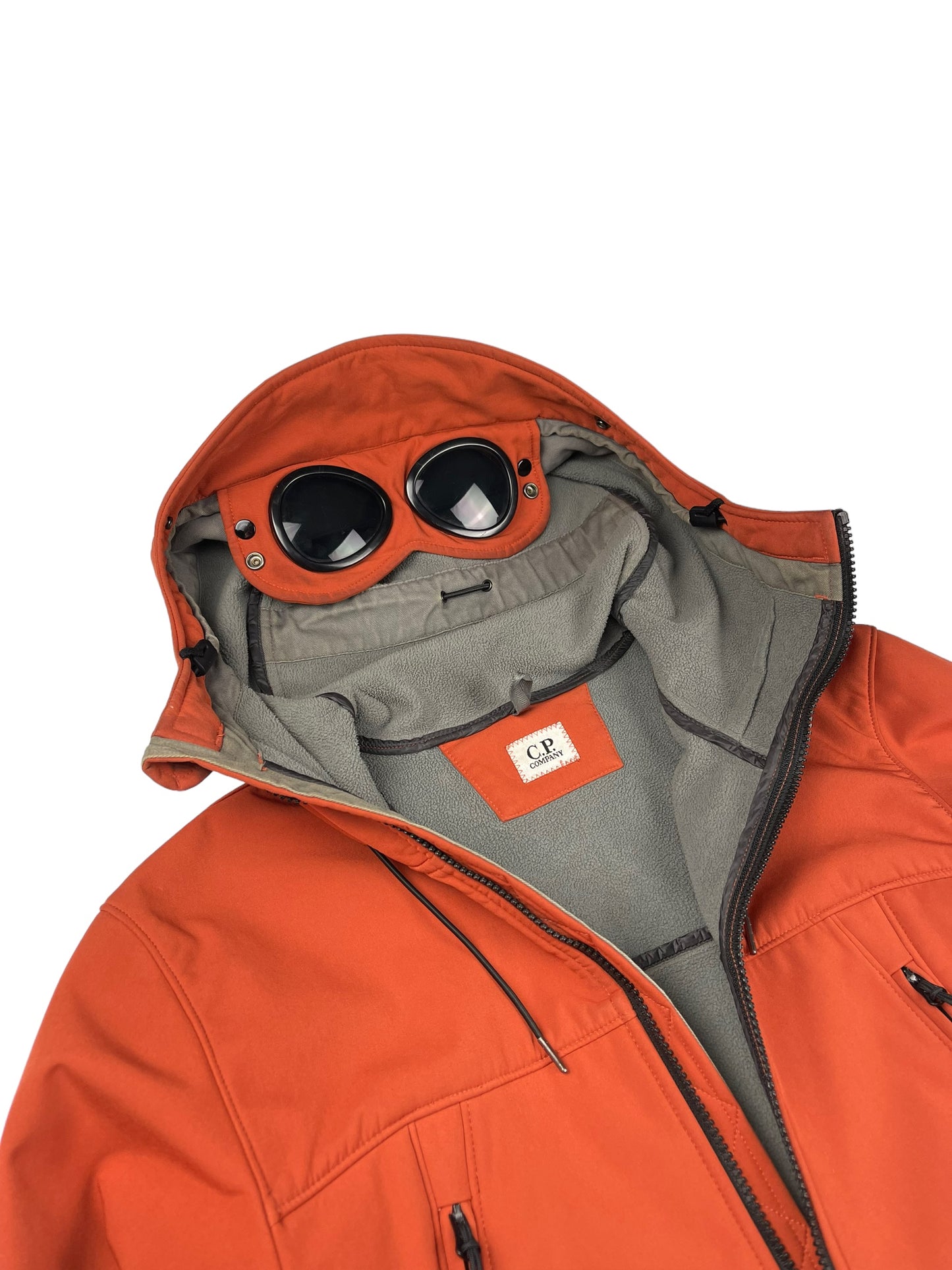 CP company soft shell goggle jacket