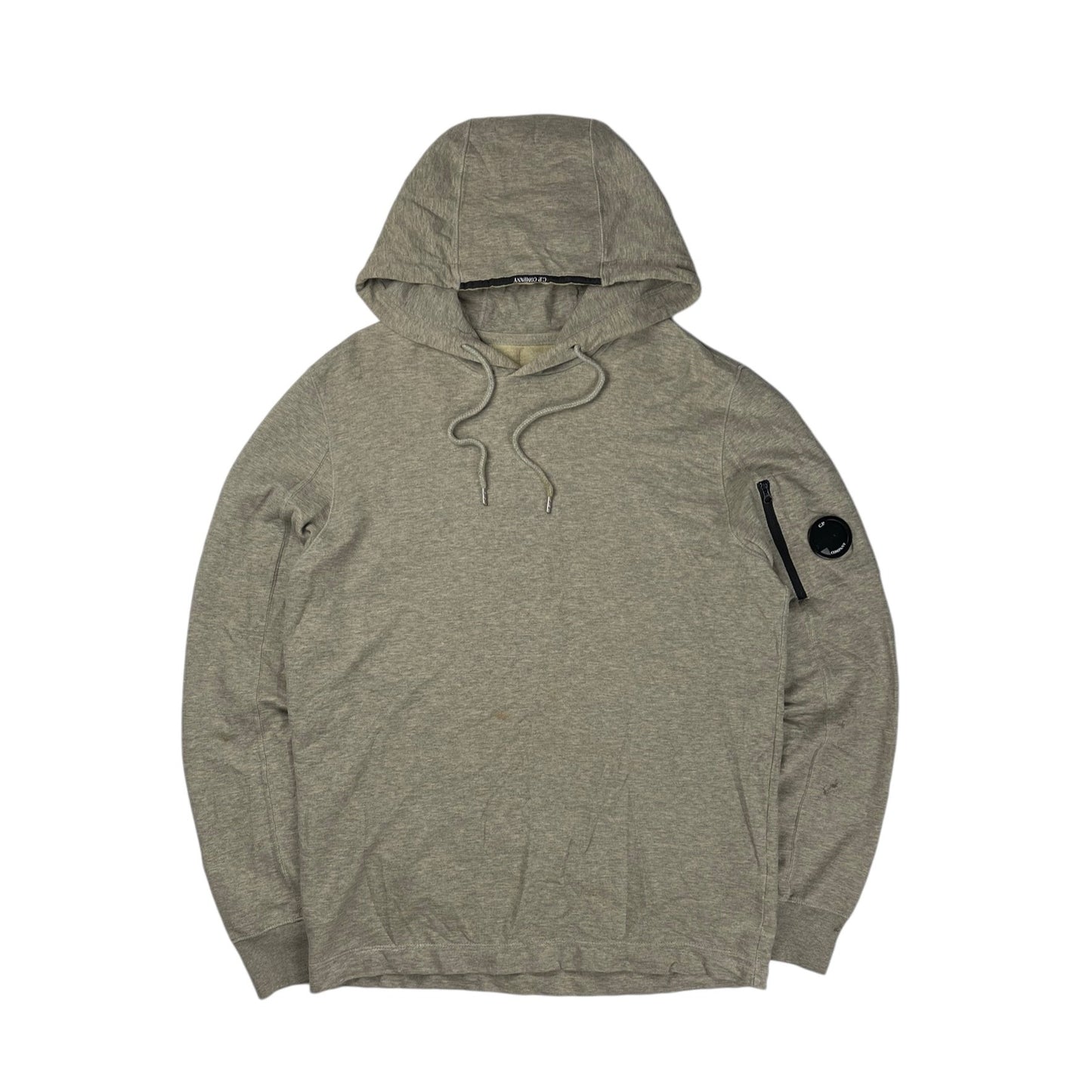 CP company grey pullover hoodie