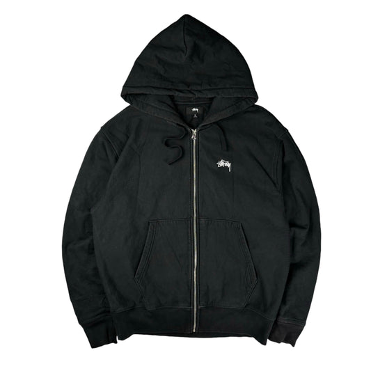 Stussy thick zip up hoodie