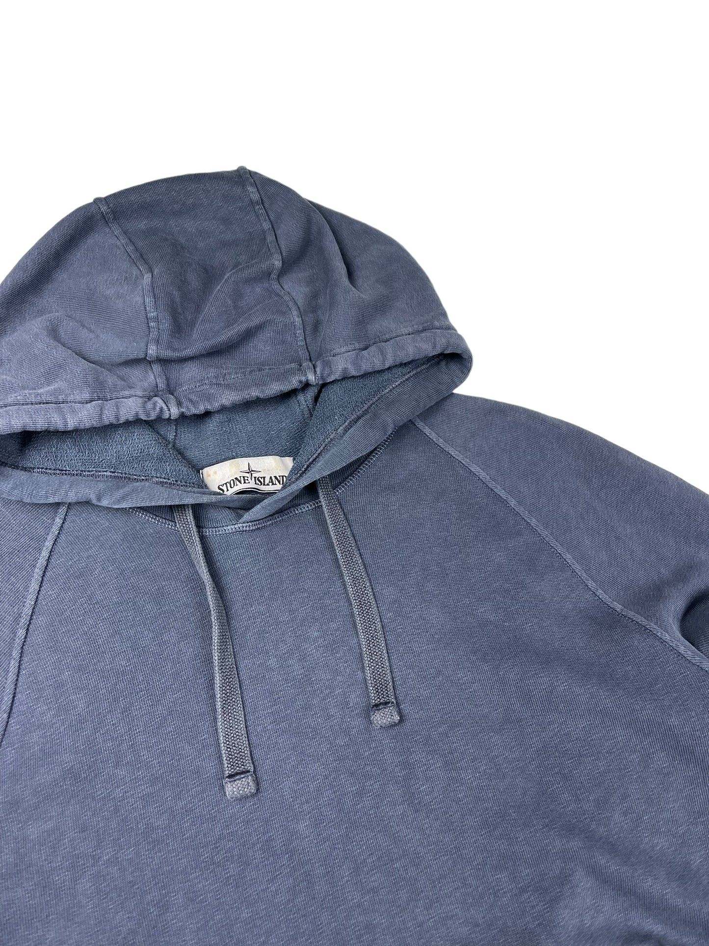 Stone island navy pullover hoodie