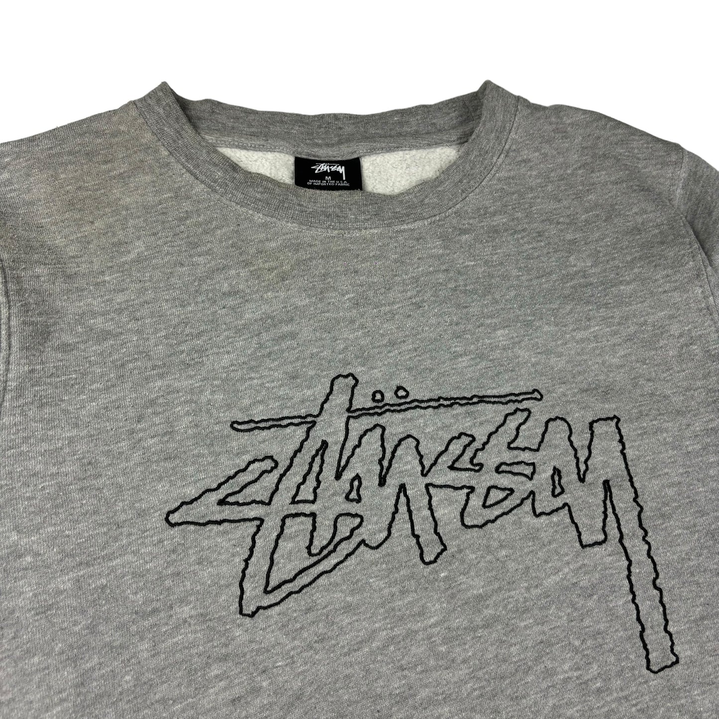 Stussy spellout pullover sweatshirt