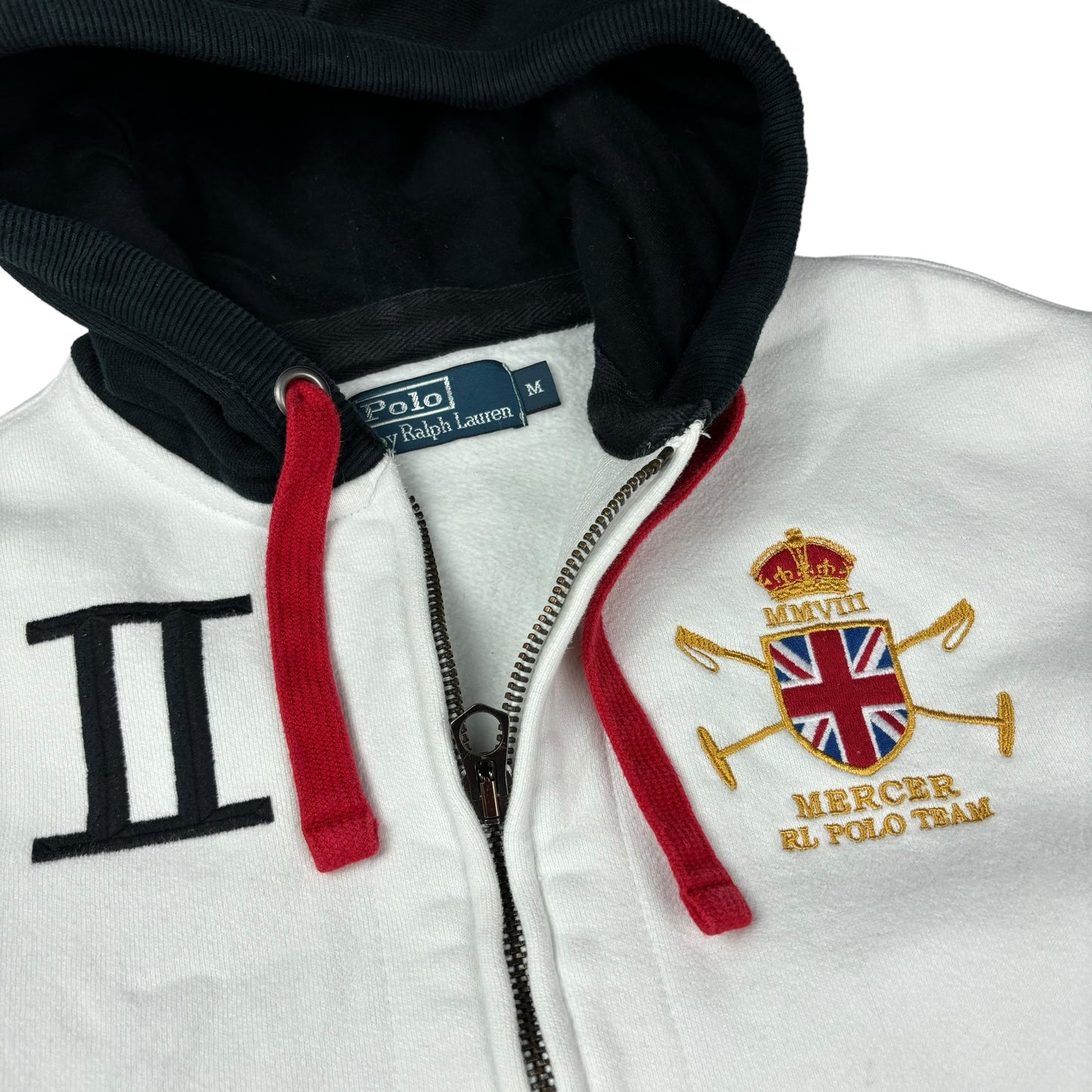 Ralph Lauren thick zip up hoodie