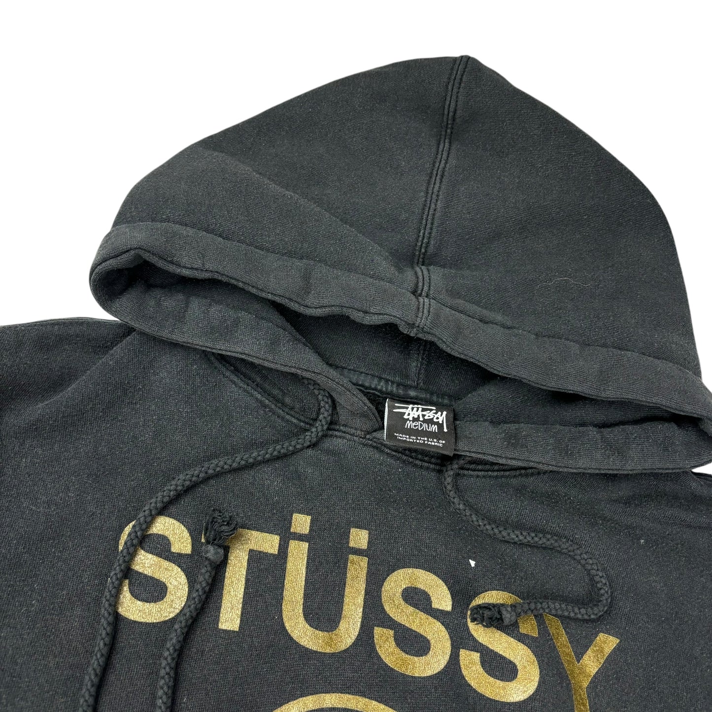 Stussy ‘Gucci’ black thick pullover hoodie