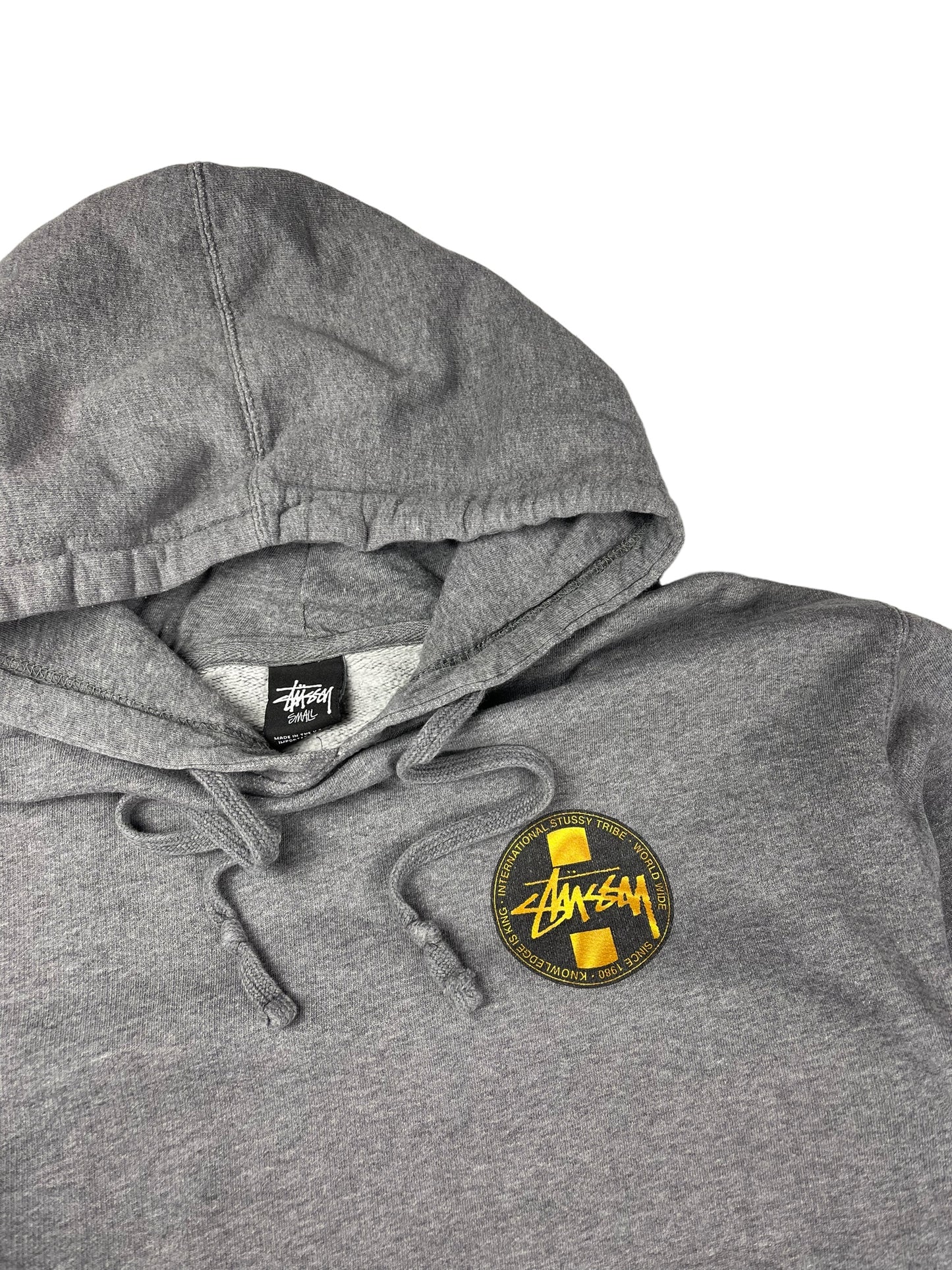 Stussy grey pullover hoodie