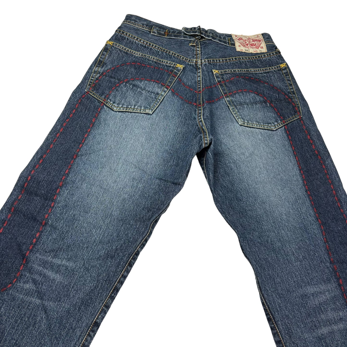 Evisu stitch daicock denim jeans