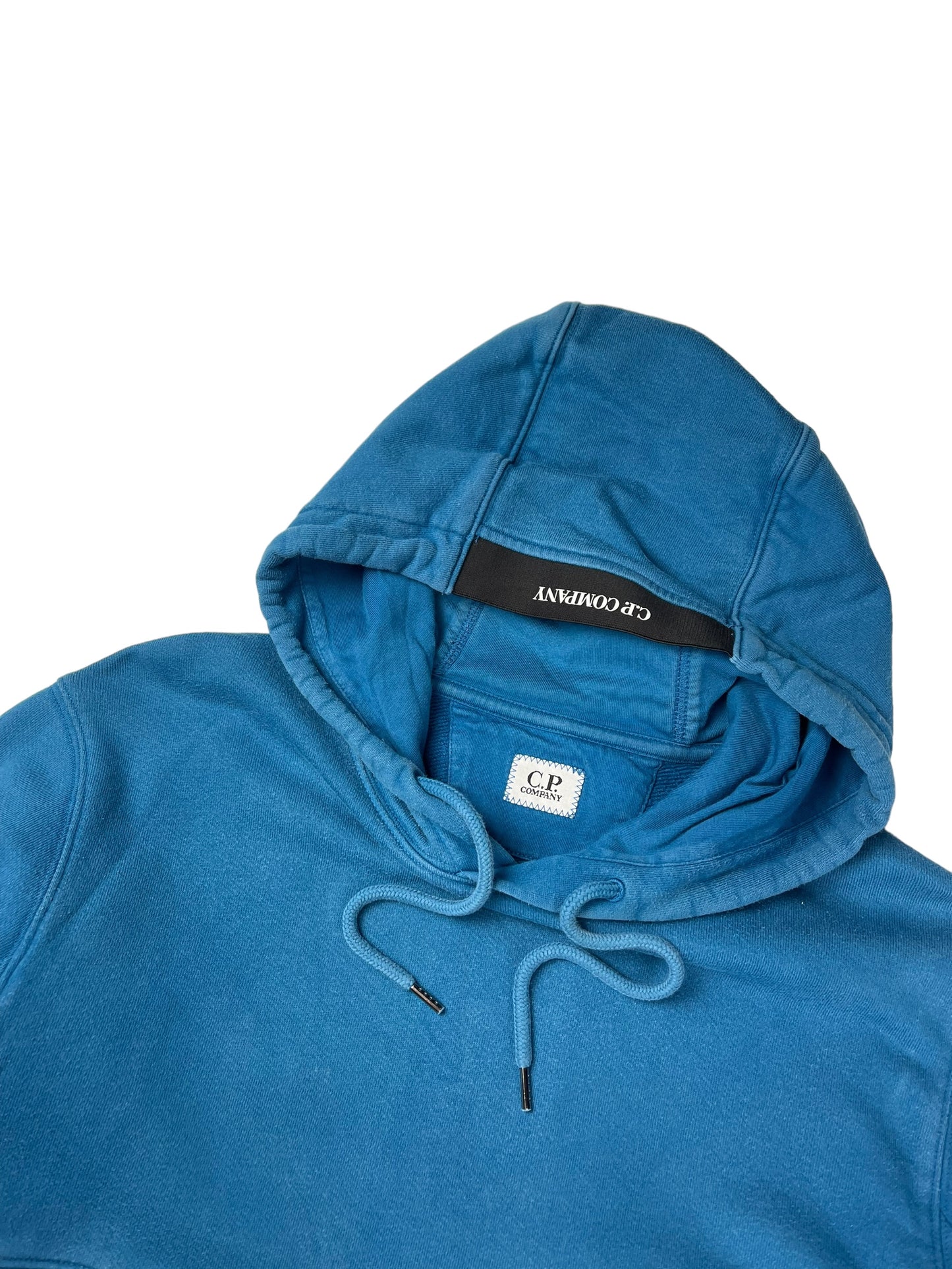 CP company blue pullover hoodie