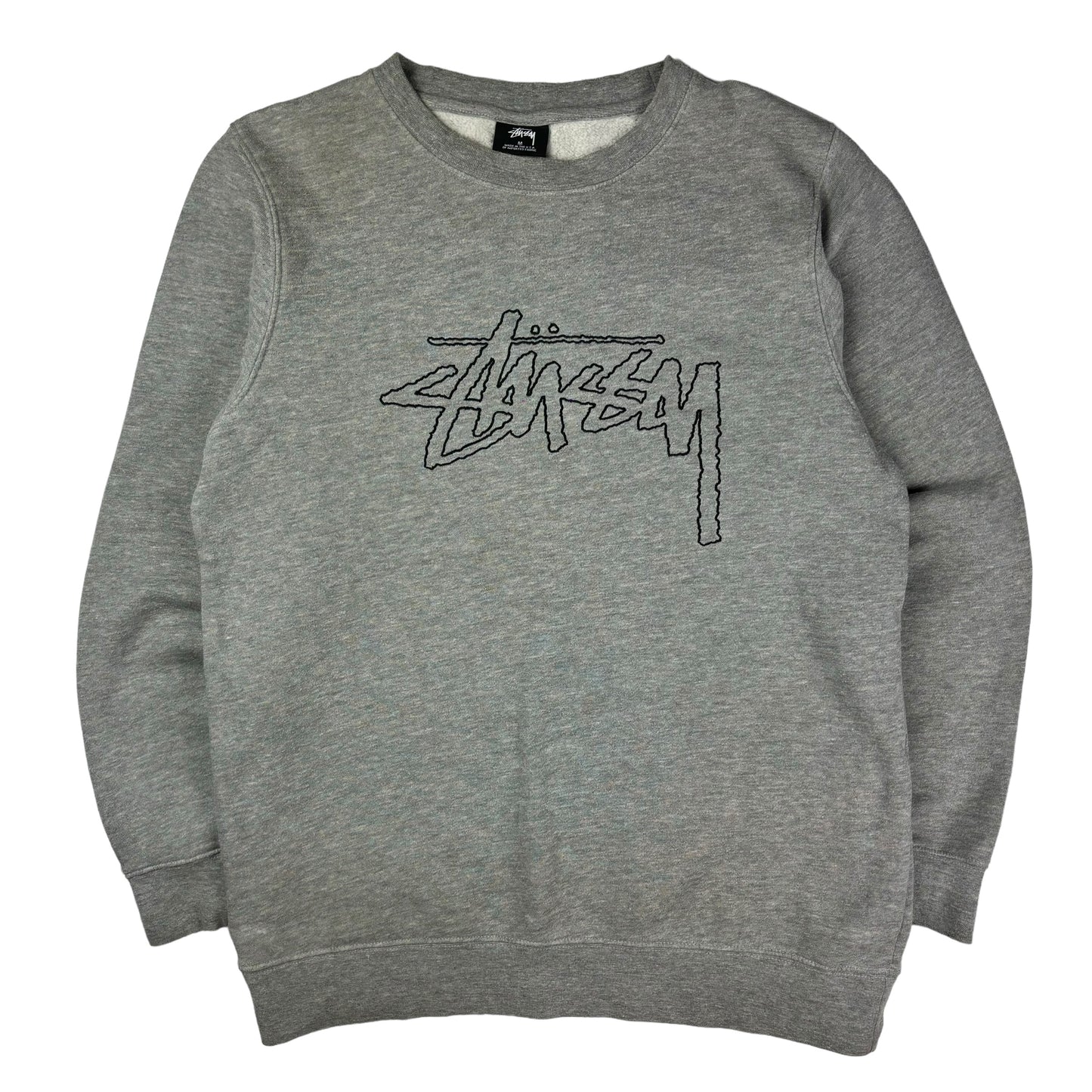 Stussy spellout pullover sweatshirt