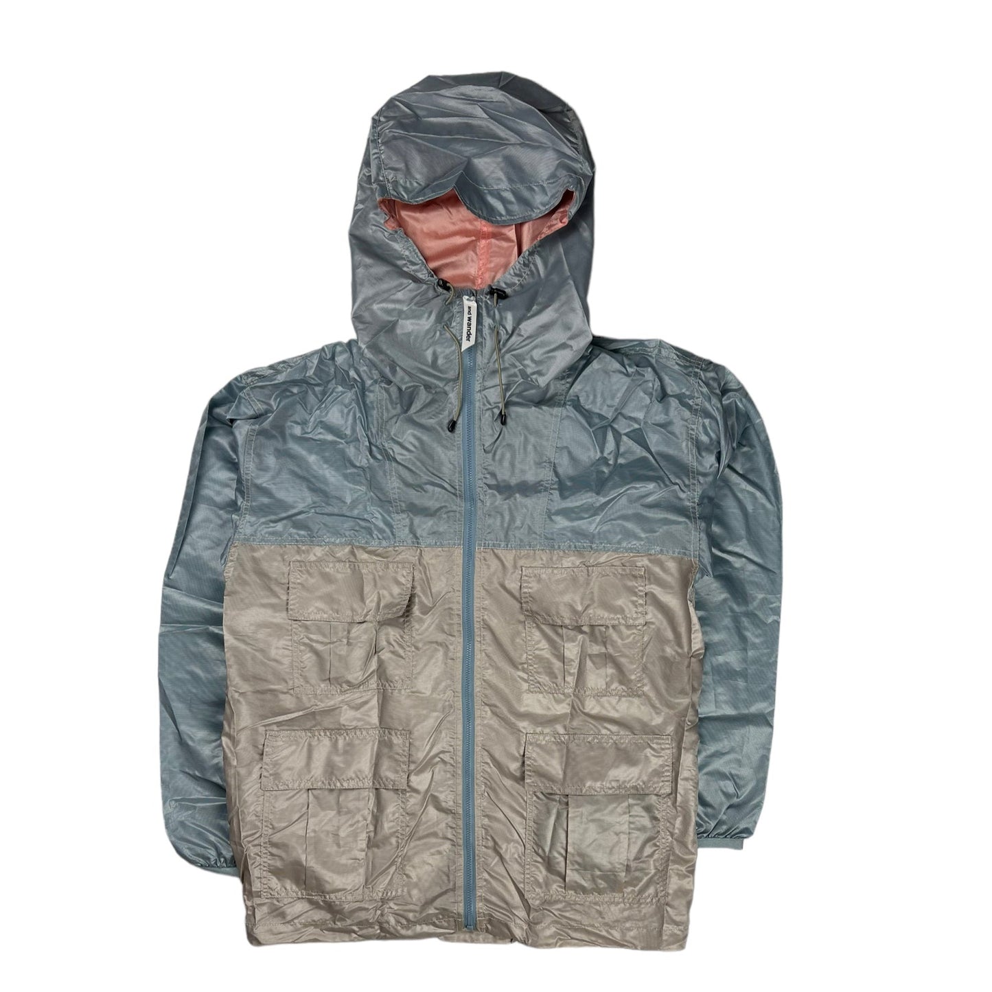 And wander two tone lightweight shell jacket