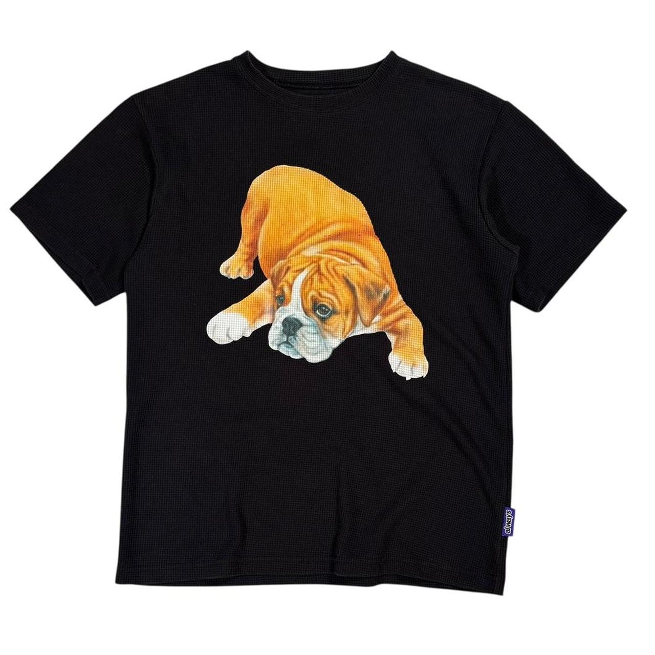 Always do what you should do bulldog waffle T shirt (S)