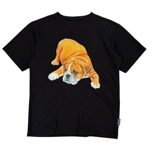 Always do what you should do bulldog waffle T shirt (S)