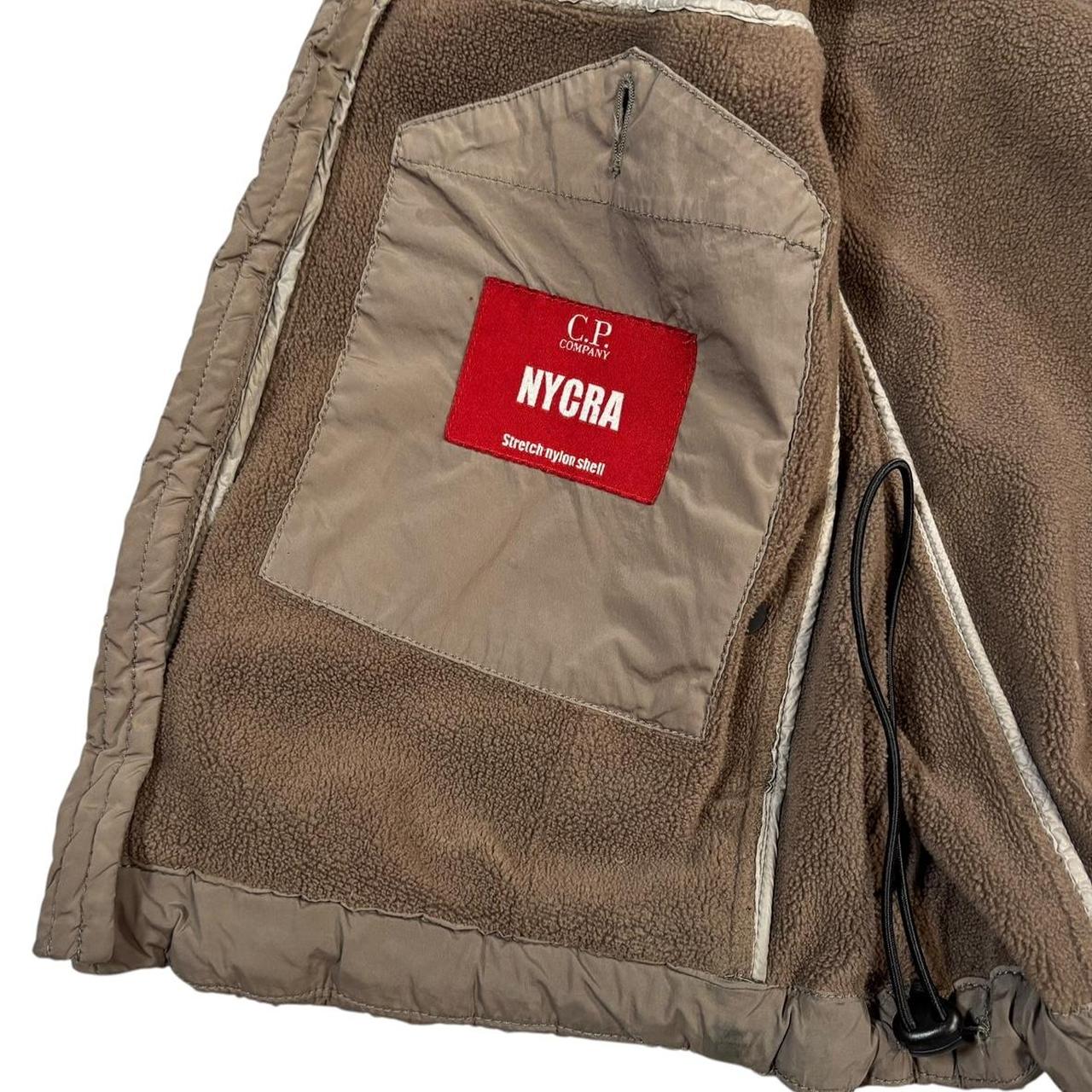 CP Company nylon fleece lined Nycra goggle jacket (S)