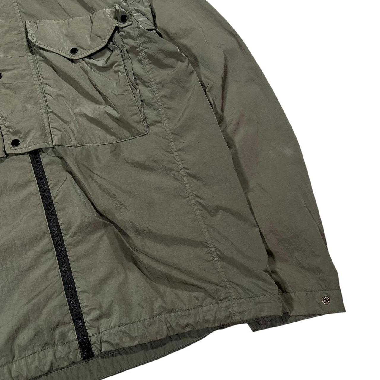 CP Company Chrome R Garment dyed nylon goggle jacket (M)