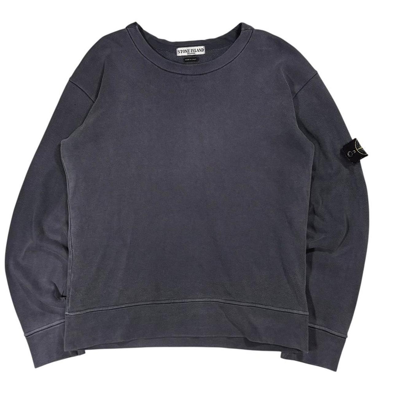 Stone island AW 2005 dark grey pullover sweatshirt (M)
