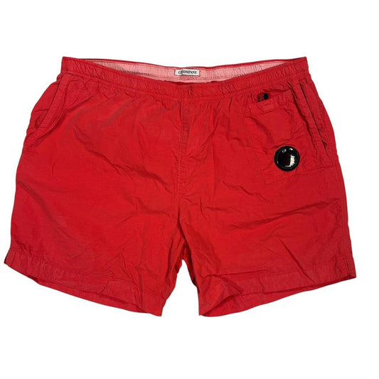 CP Company flatt garment dyed nylon swim shorts (XL)