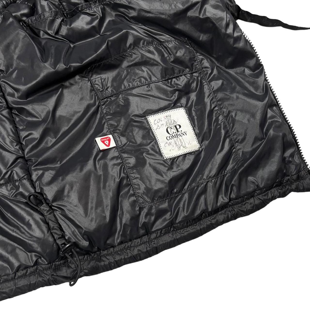 CP Company black Primaloft outline down jacket (L)