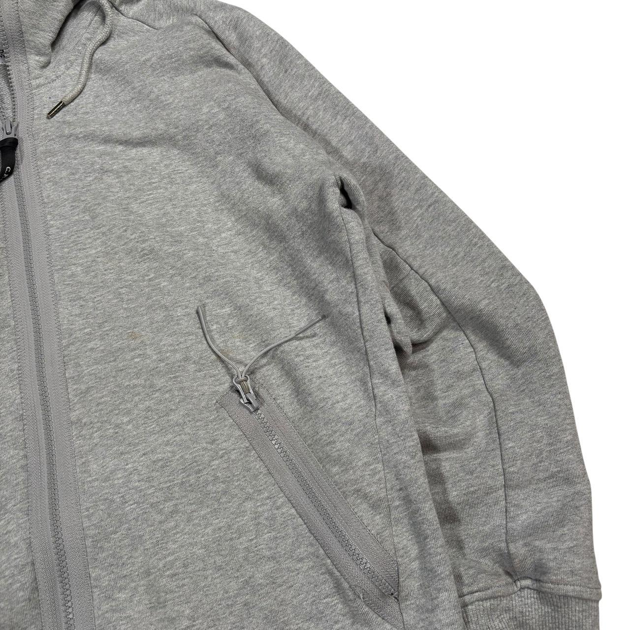 CP Company grey full zip goggle hoodie (S)