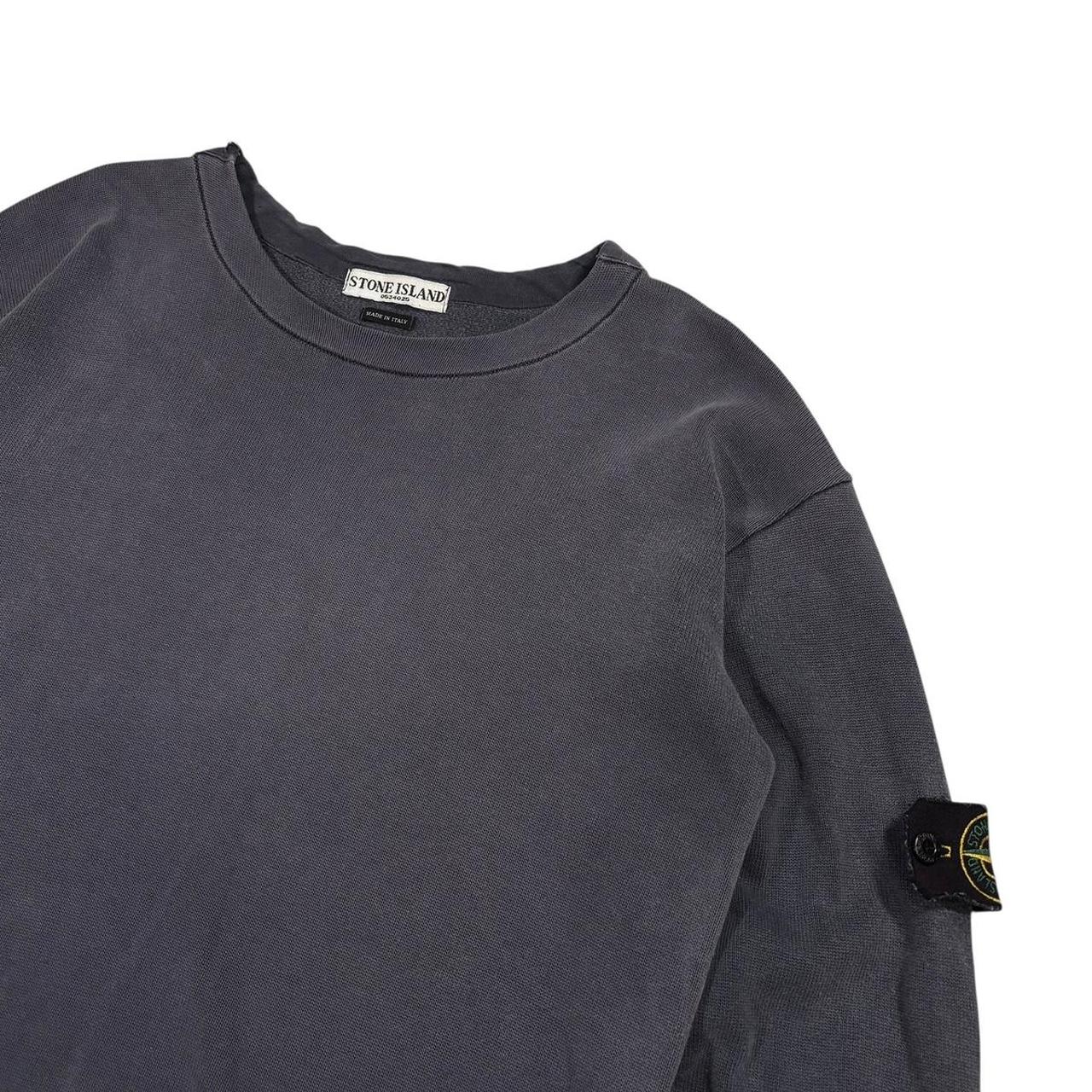 Stone island AW 2005 dark grey pullover sweatshirt (M)