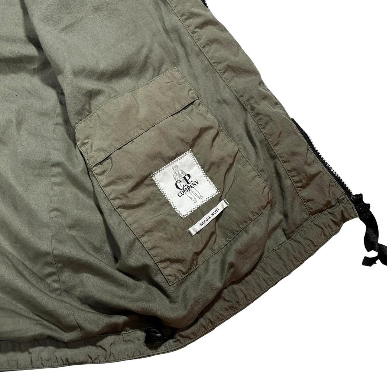 CP Company Chrome R Garment dyed nylon goggle jacket (M)