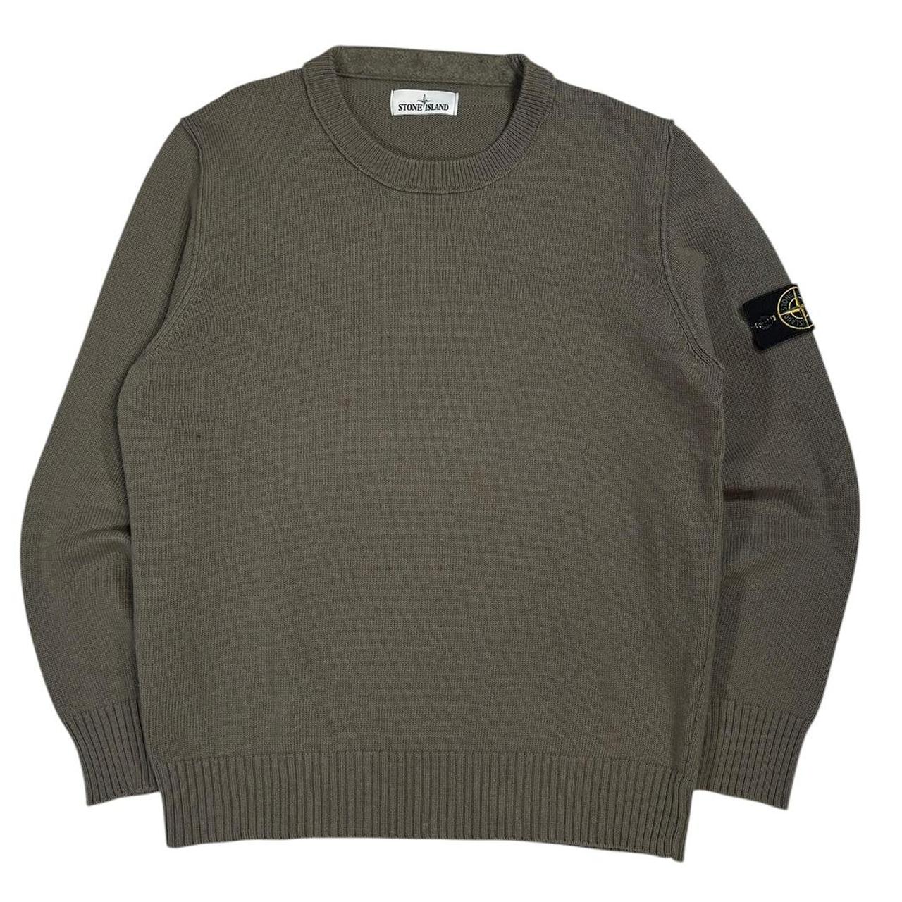 Stone island knitted pullover sweatshirt (XXL)