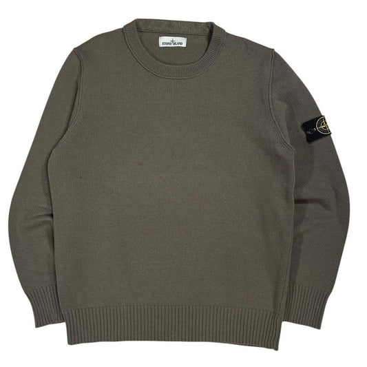 Stone island knitted pullover sweatshirt (XXL)