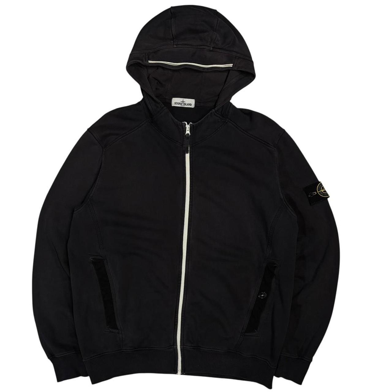 Stone island zip up hoodie (XXL)